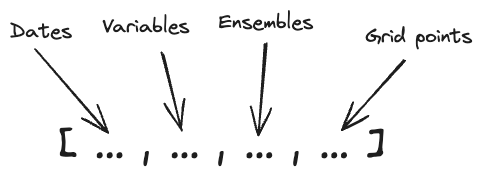Data layout